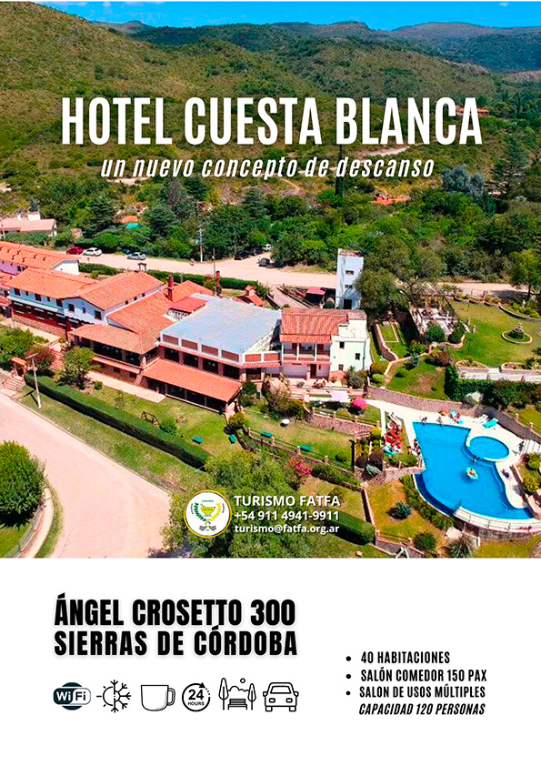 Hotel Cuesta Blanca, Sierras de Córdoba